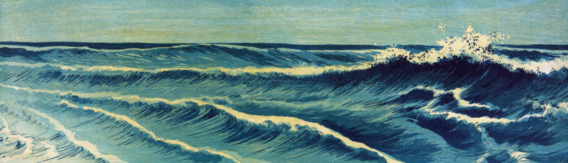 utsuro-bune-japanese-waves-painting